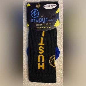 Inspyr Hustle Heart Socks